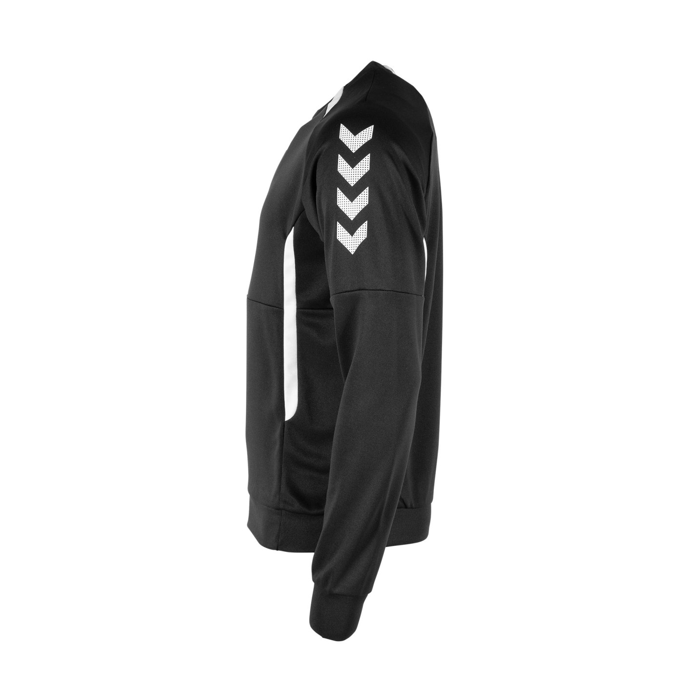 hummel Authentic Crew Trainingspak Kids Zwart Wit