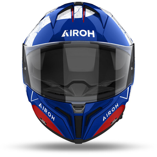 Airoh - Casque Matryx Scope Bleu / Blanc / Rouge / Brillant
