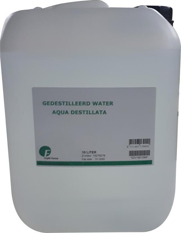 Chempropack gedestilleerd water 10 liter