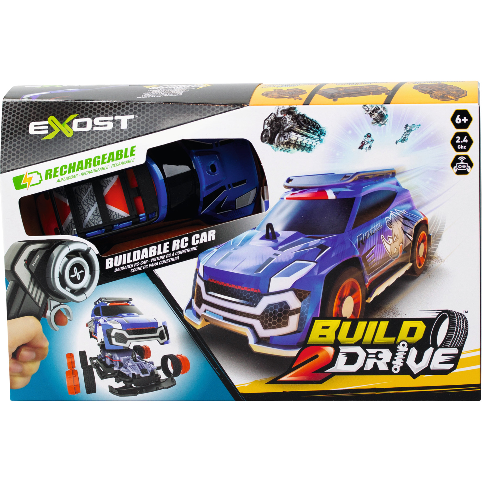 Silverlit Exost Build 2 Drive Super Sports