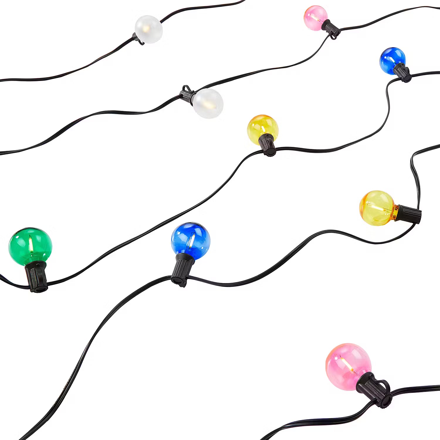 RAINBOW BULBS LED-Lichterkette