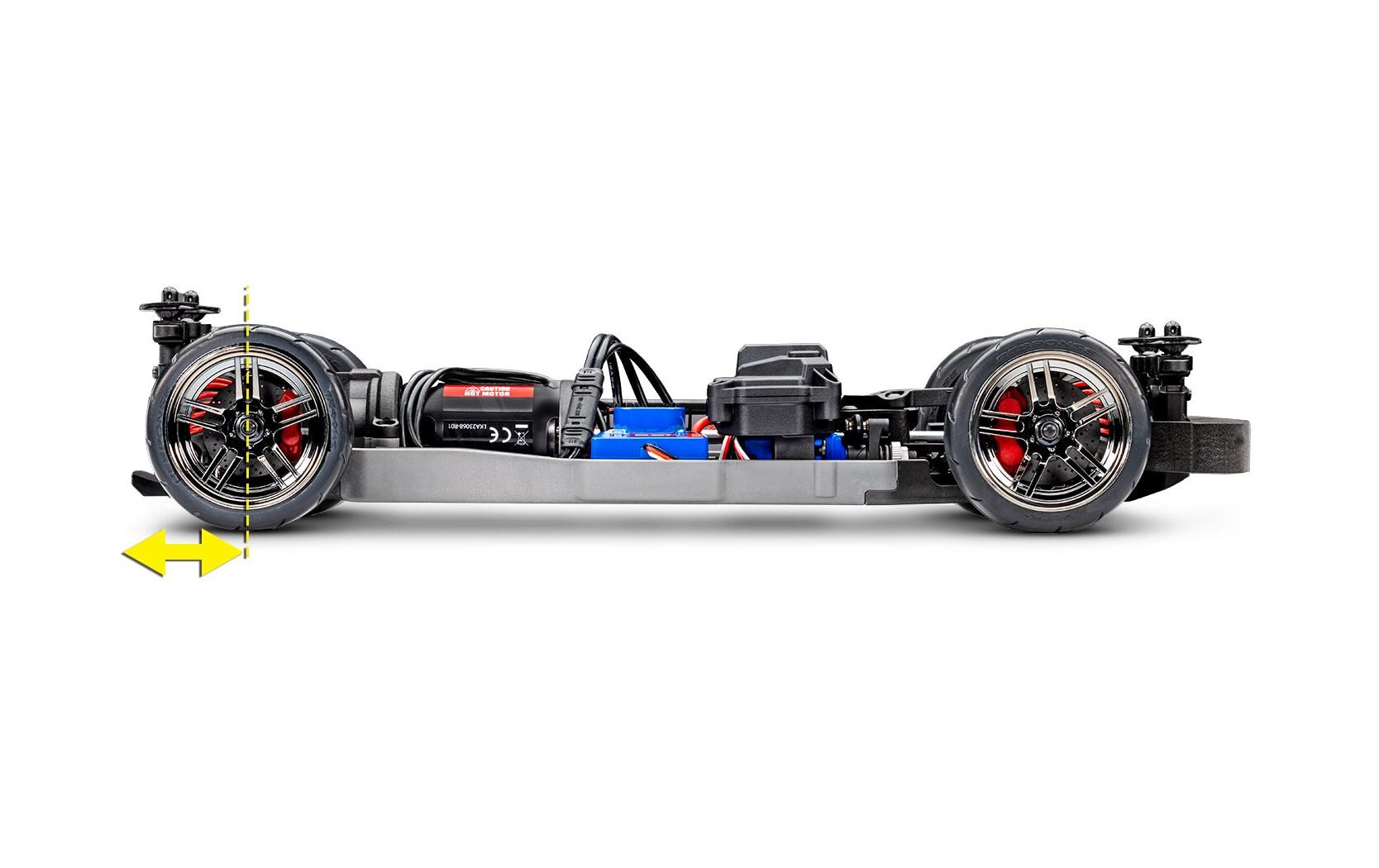 Tourenwagen Chassis 4TEC 2.0 4WD BL-2S ARTR, 1:10<br>On-Road Chassis mit Brushless Antrieb und RC-Anlage