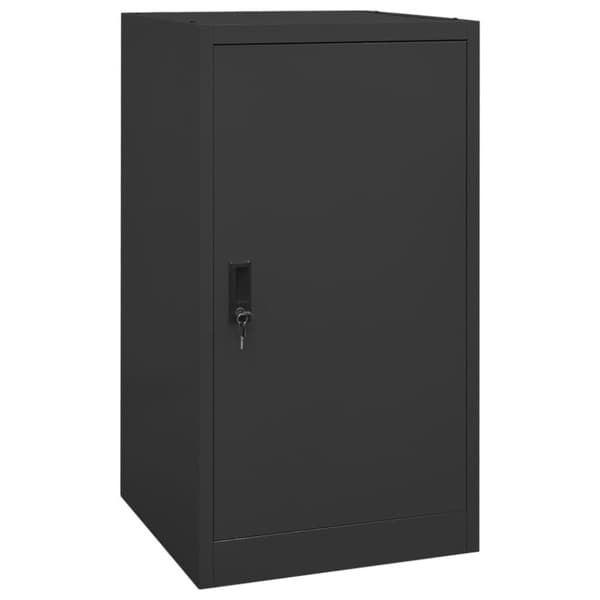 vidaXL Salskap antrasitt 53x53x105 cm stål