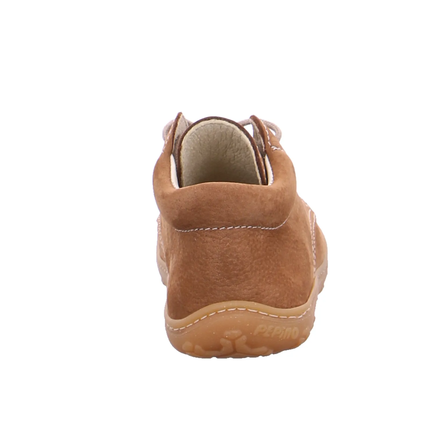PEPINO Lauflernschuh Cognac Leder  Bottine Unisex