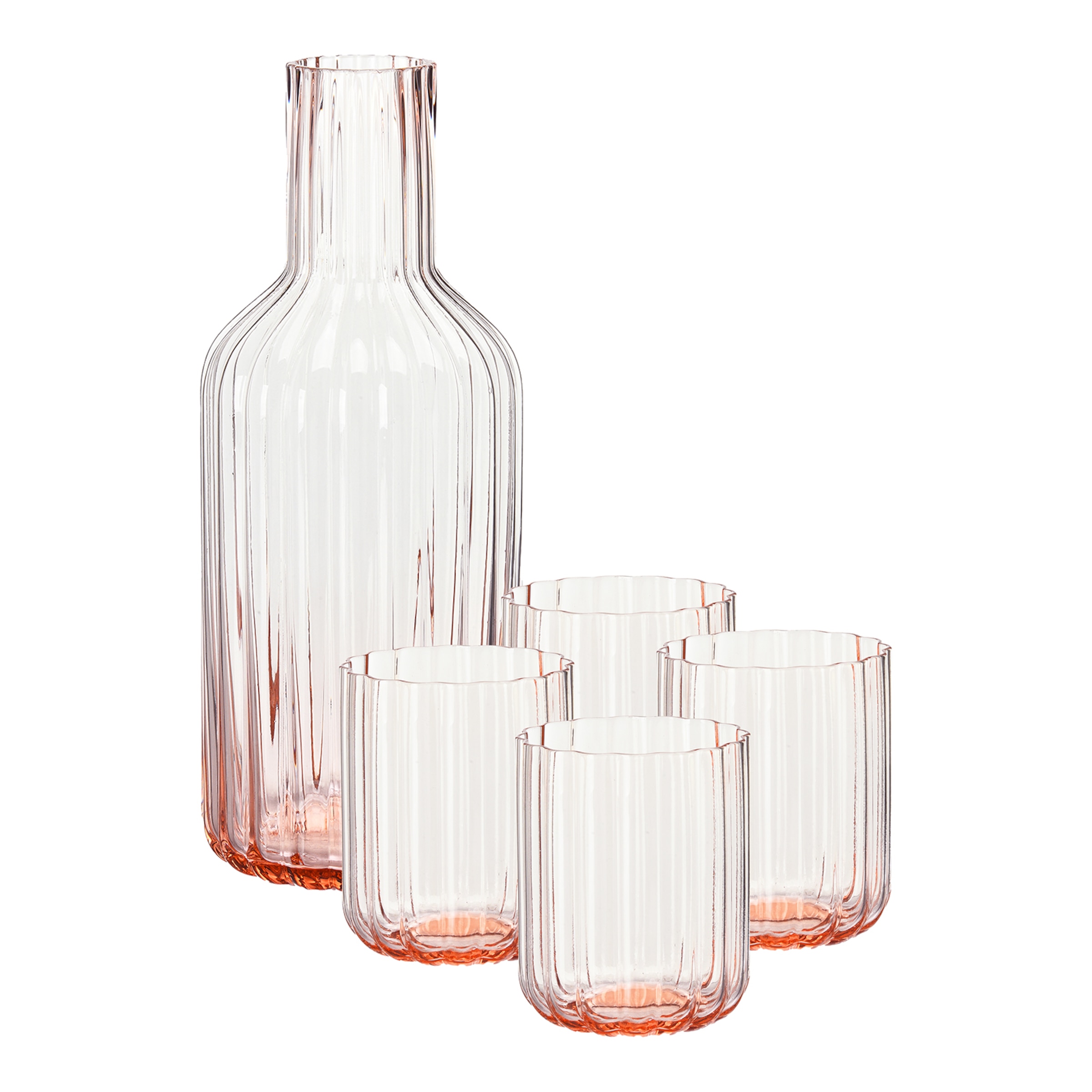 orange, 5-teilig