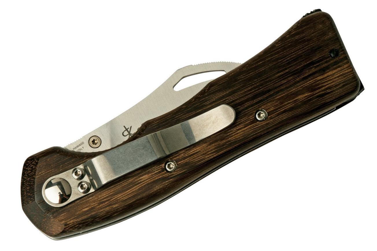 Fox Knives Spora Mushroom Satin Eucalyptus  FX-409, champignonmes