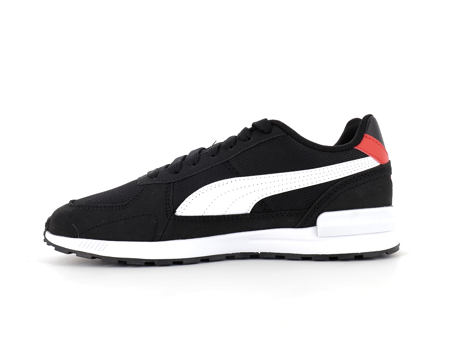 Puma-381987 Matières combinées Noir Rouge