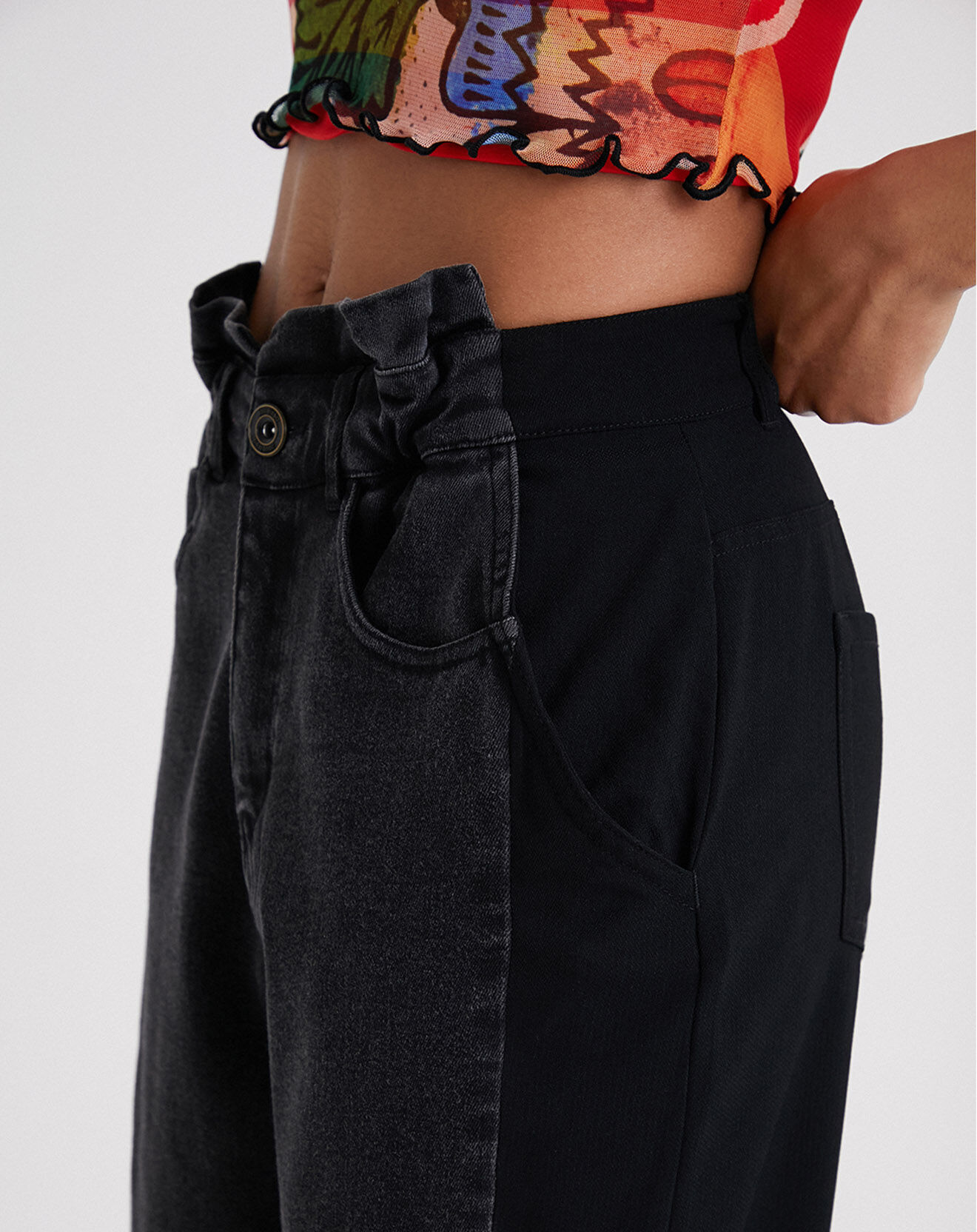 Desigual Pantalon Kamila noir