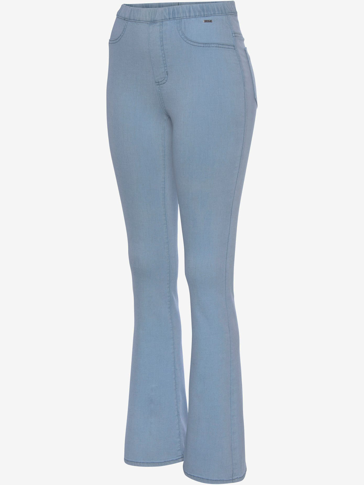 Jegging avec jambes évasées