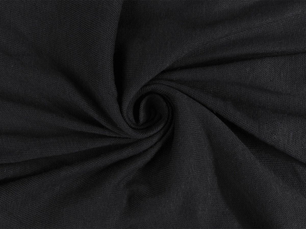 DoubleDry Jersey 160 x 200 cm hoeslaken - Black