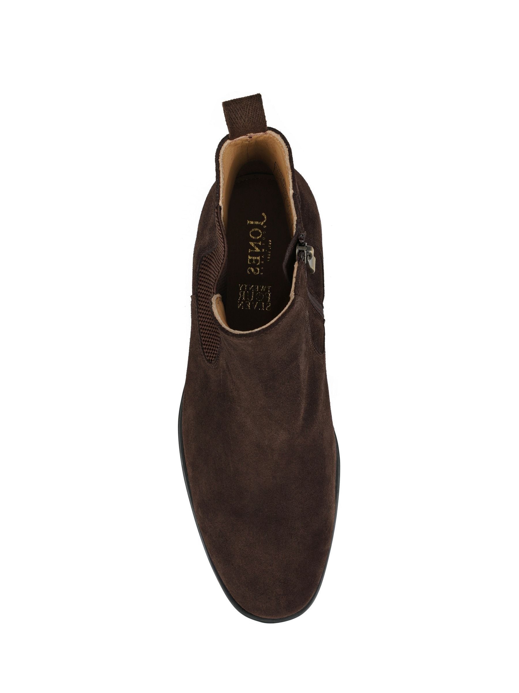 Bruin - Jones Bootmaker Gibson Leather Wide-Fit Chelsea Boots