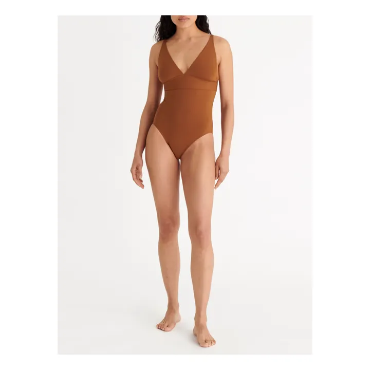 Eres Maillot de Bain 1 Pièce Larcin | Marron