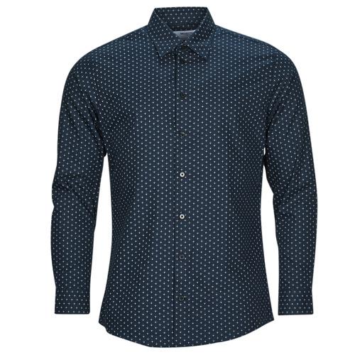 Selected - SLHSLIMETHAN-AOP - Marine / Blanc