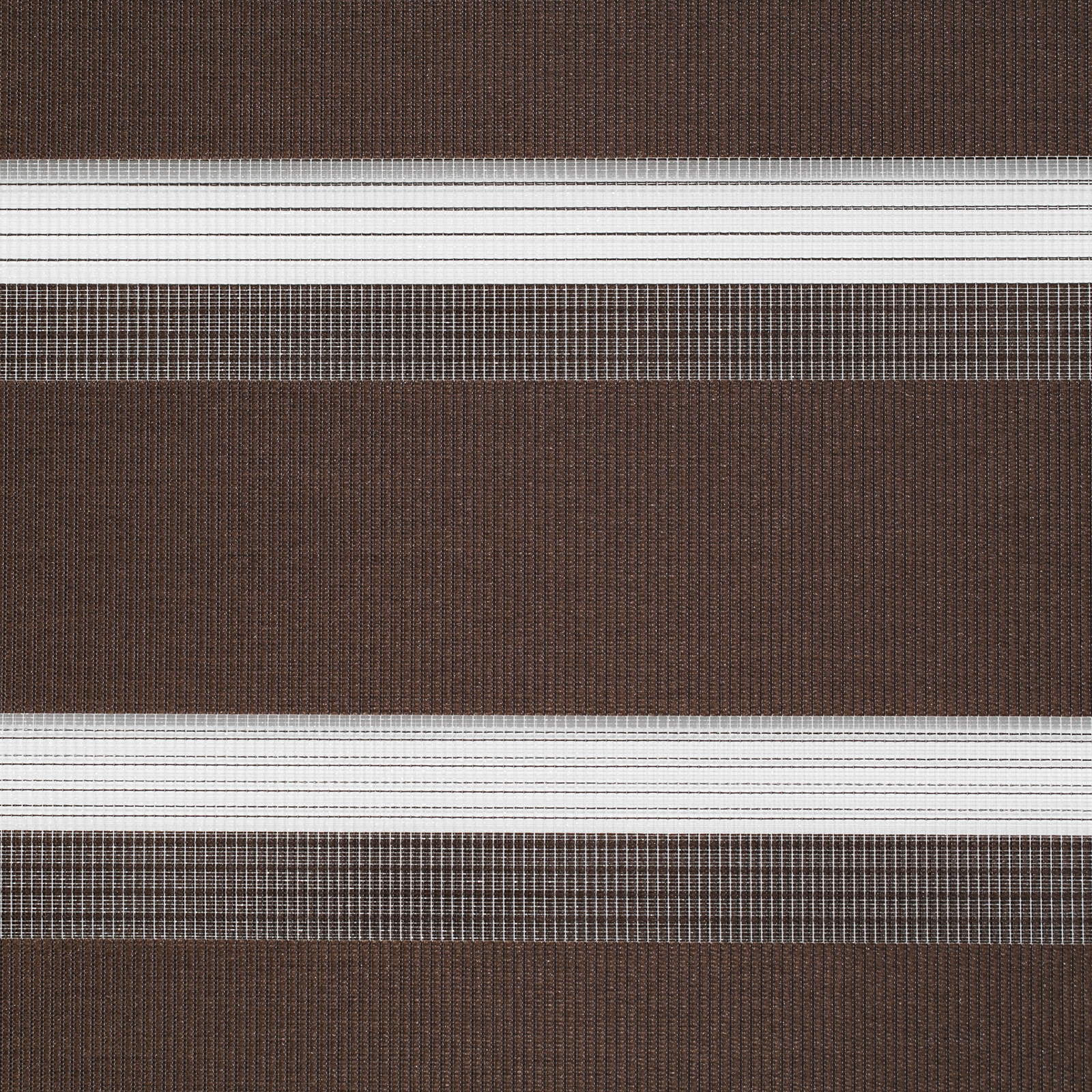 LICHTBLICK Doppelrollo - dunkelbraun - klemmbar - 45x150 cm