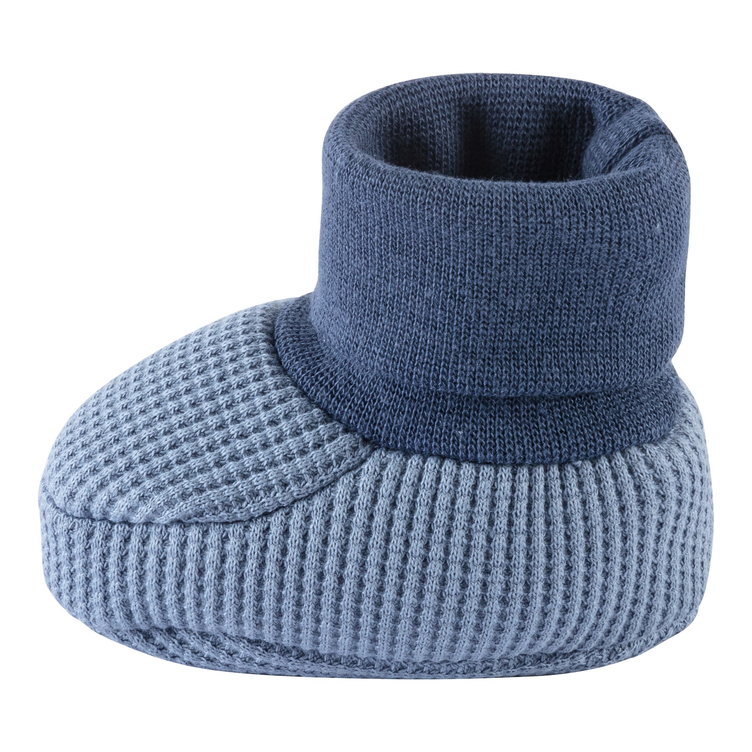 Jacob`s Baby-Schlupfschuhe Waffelpiqué blau