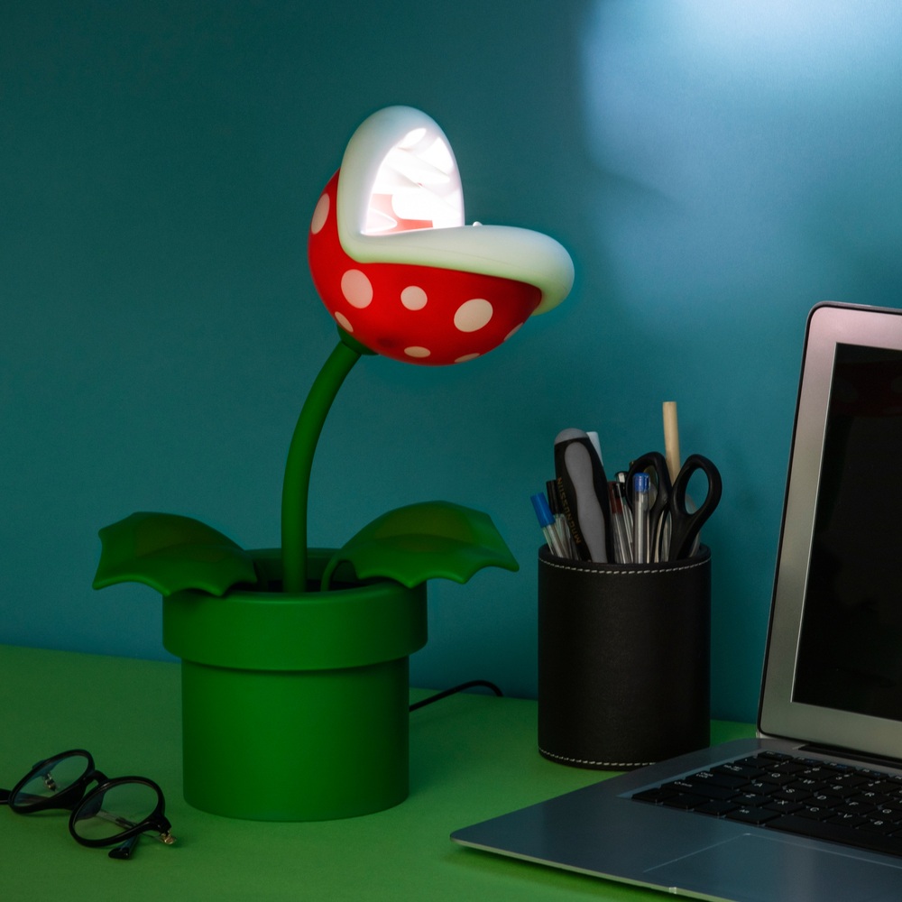 Super Mario Piranha-Pflanze, verstellbare Lampe