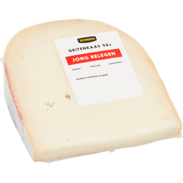 Jumbo Geitenkaas 50+ Jong Belegen Stuk ca. 350 g