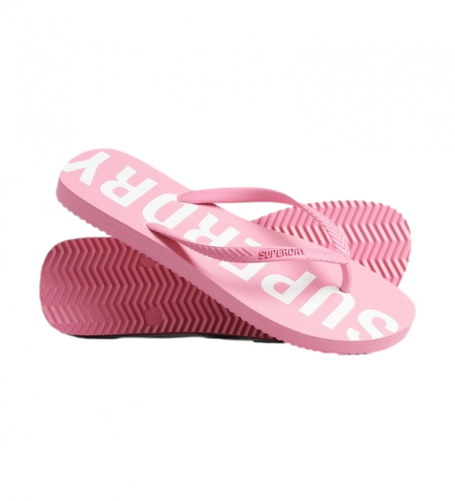 Superdry Chanclas Code Core Sport rosa