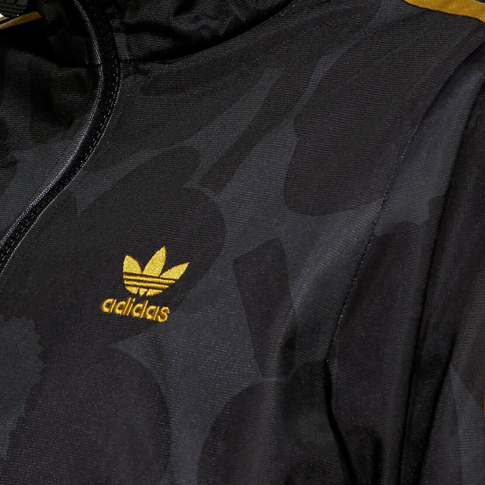 Adidas Veste de survêtement Noir Femme Adidas Marimekko