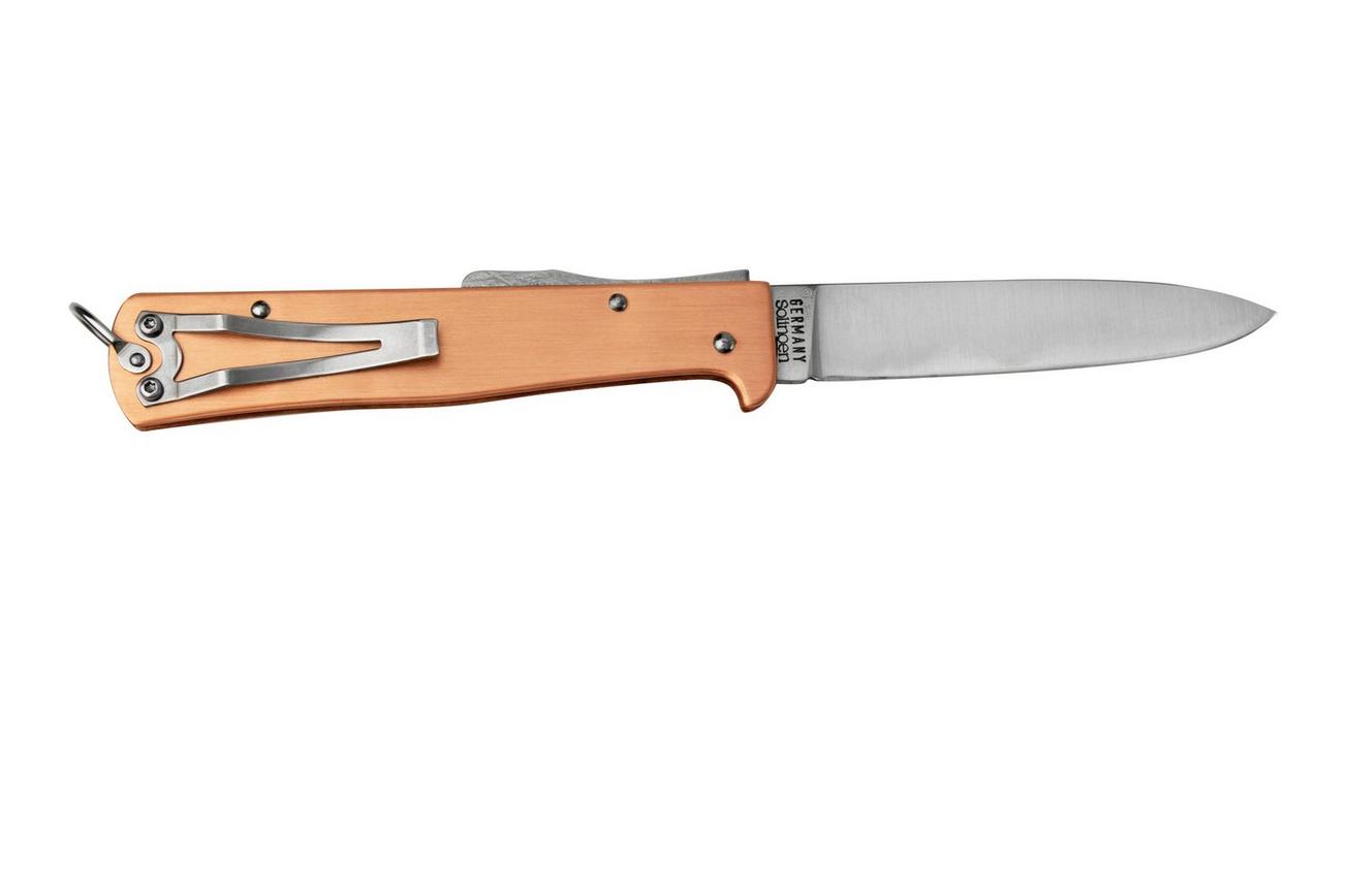 Otter Mercator 10-636 RG Large Copper Carbon Pocketclip, zakmes