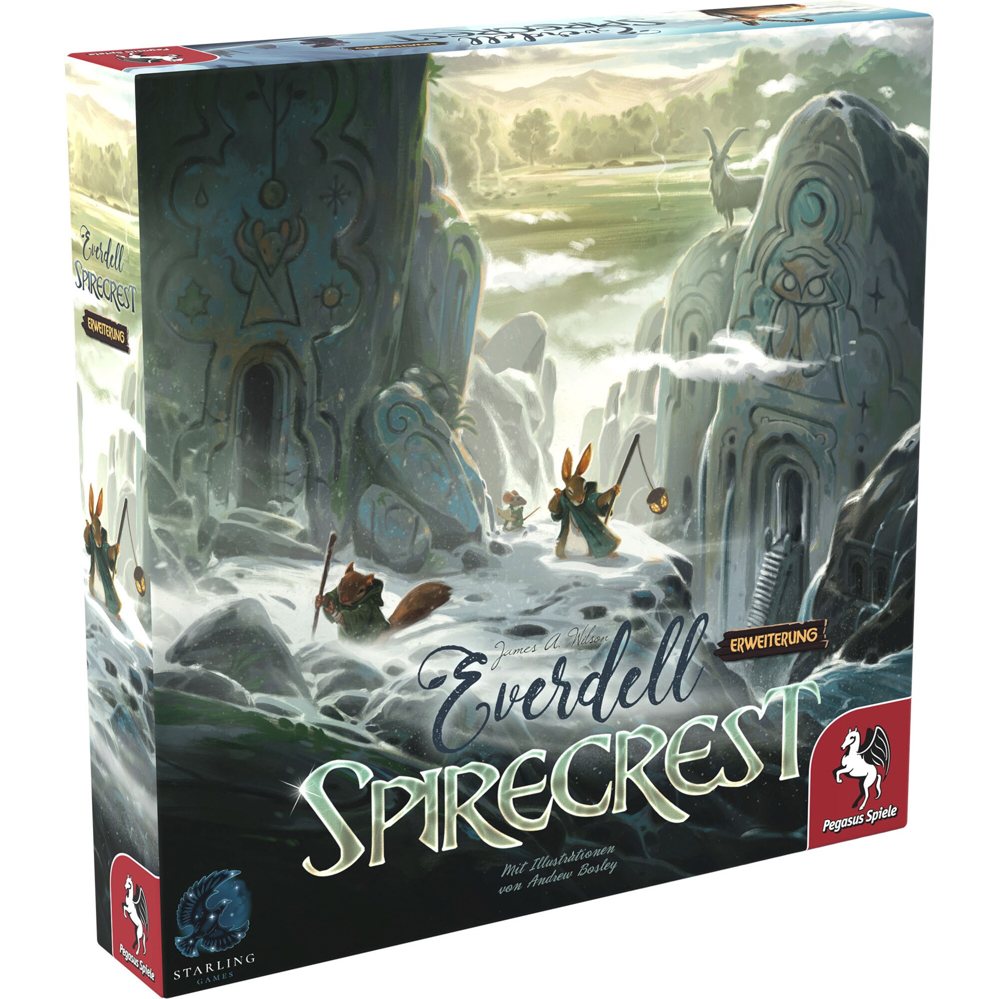 Pegasus Brettspiel Everdell: Spirecrest