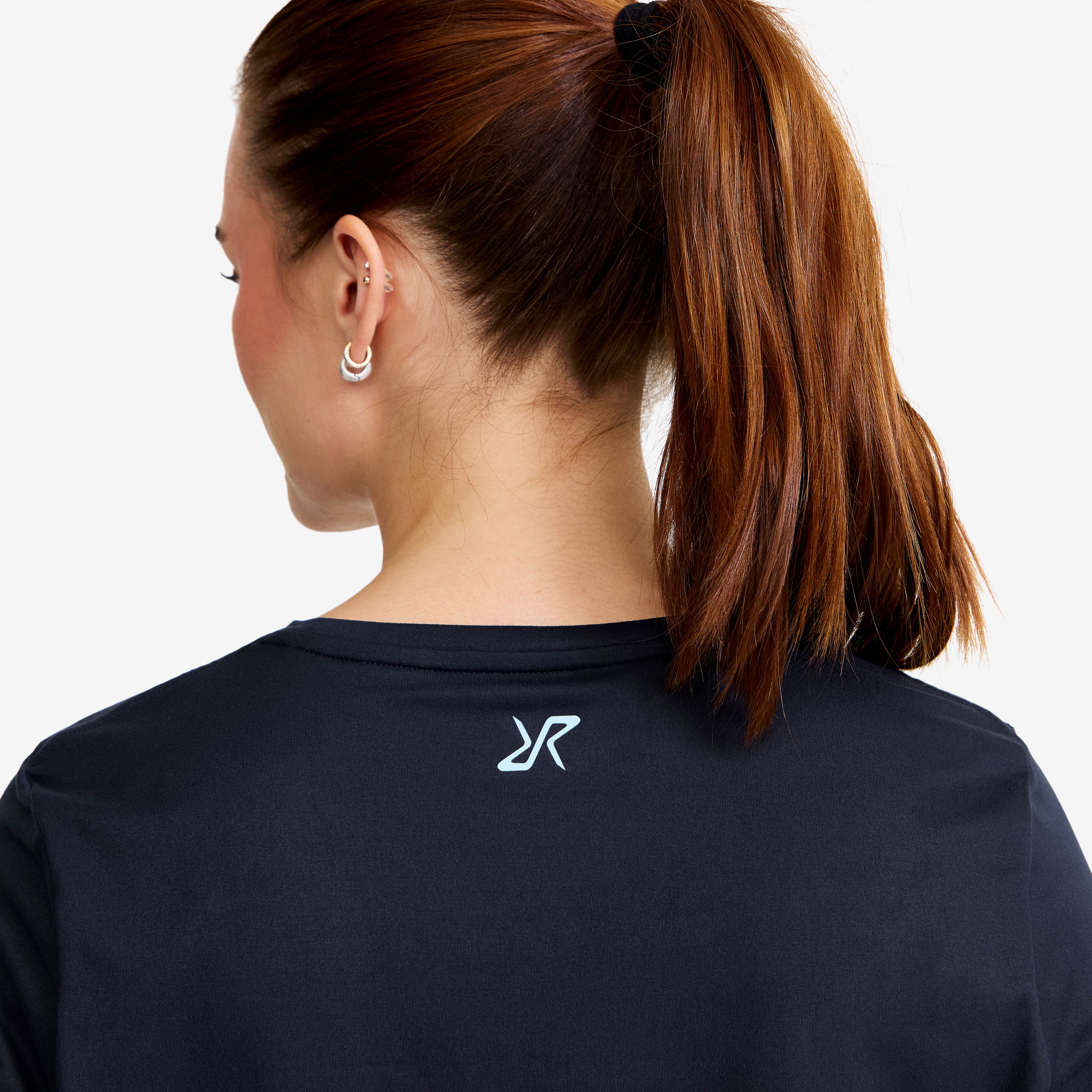 Mission Long-sleeved T-shirt Dame Navy/Alaskan Blue