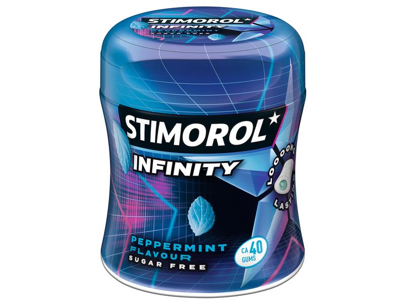Stimorol Kaugummi Infinity Peppermint 88 g Kaugummi ohne Zucker