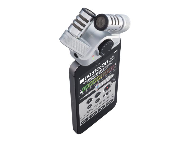 Zoom Mikrofon IQ6 XY-Stereo-Mikrofon für iOS-Geräte