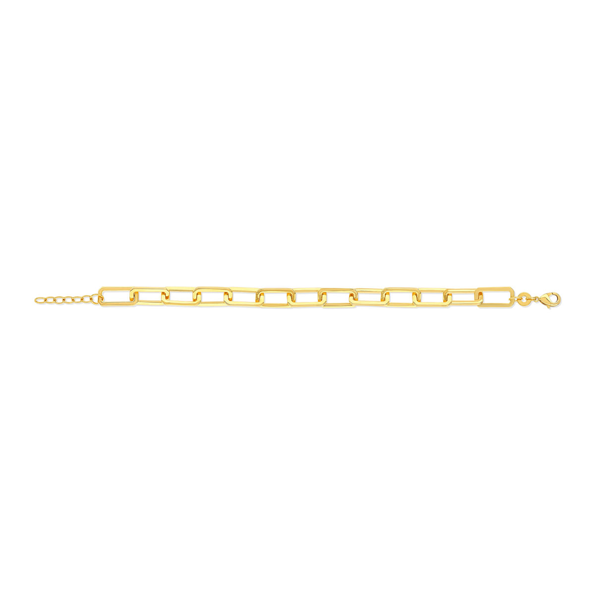 Bracelet plaqué or jaune 18 cm