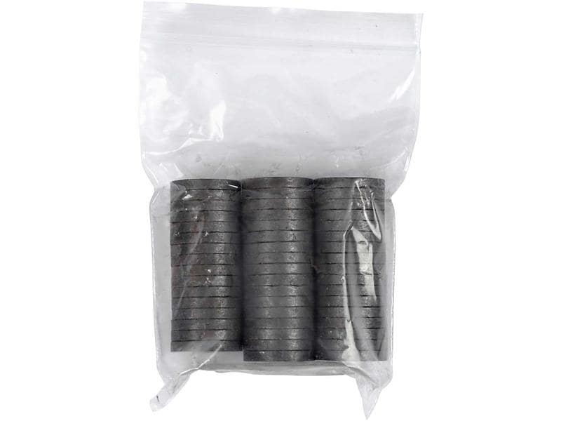 Creativ Company Haftmagnet 20 mm, 50 Stück Magnete zum Basteln