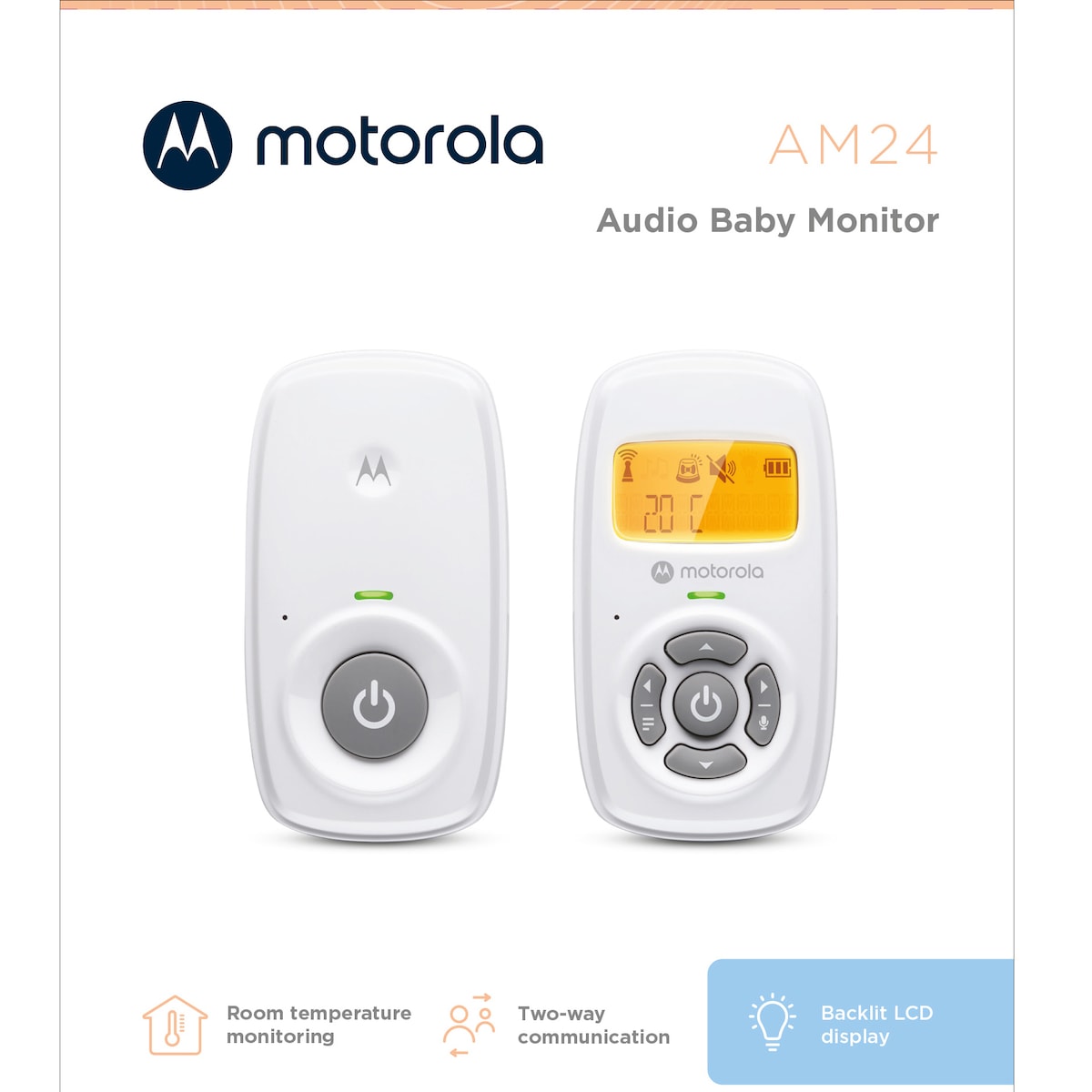 Motorola AM24 babymonitor 760310