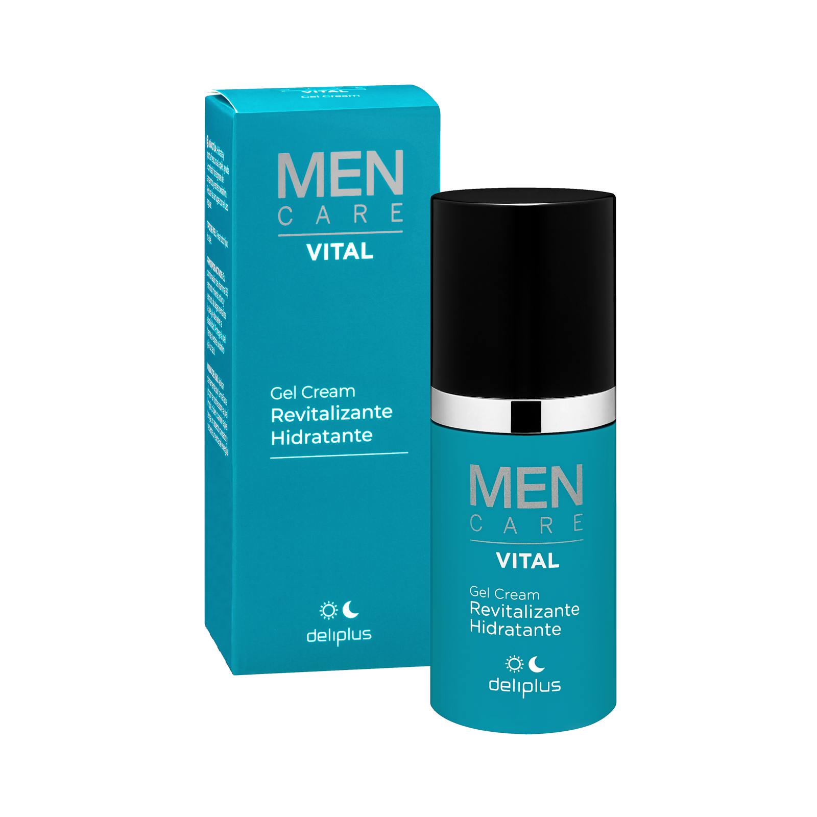 Gel crème visage revitalisant et hydratant Deliplus Men Care Vital