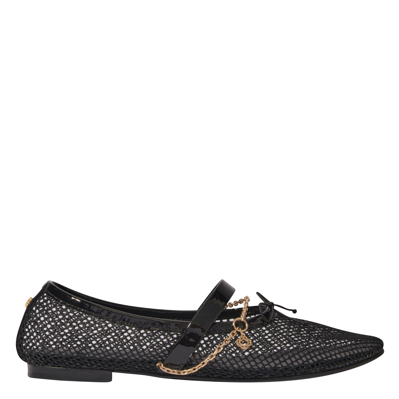 Ballerines en mesh | Noir