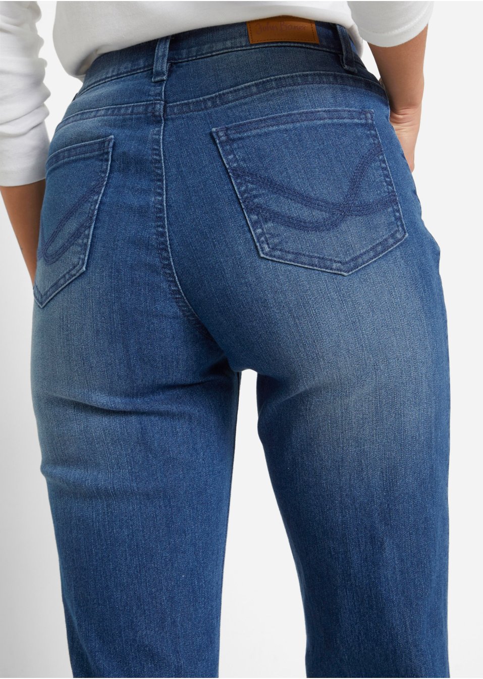 Lot de 2 jeans confort stretch, Straight