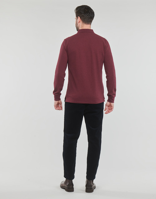 Polo Ralph Lauren - POLO COUPE DROITE EN COTON BASIC MESH Burdeo