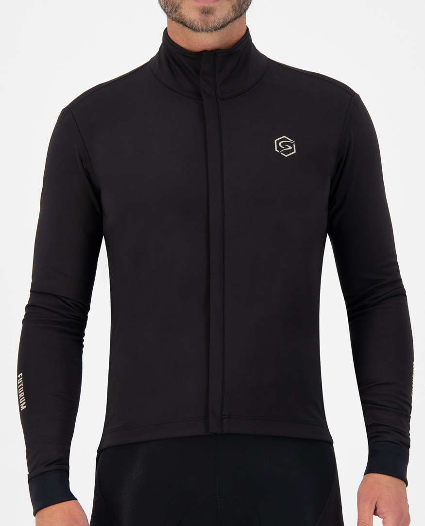 FUTURUM 4 SEASONS II Fietsjack Zwart Heren