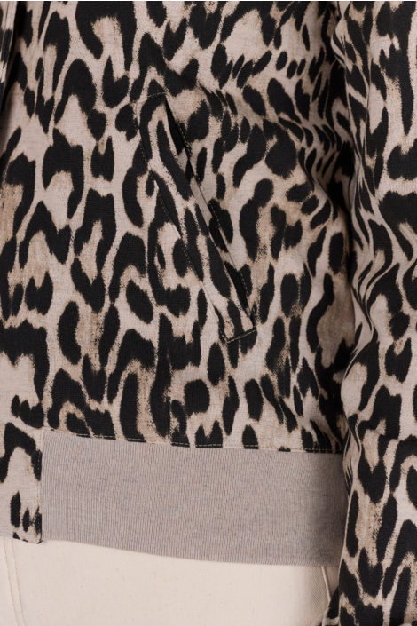Juffrouw Jansen beige dames jas