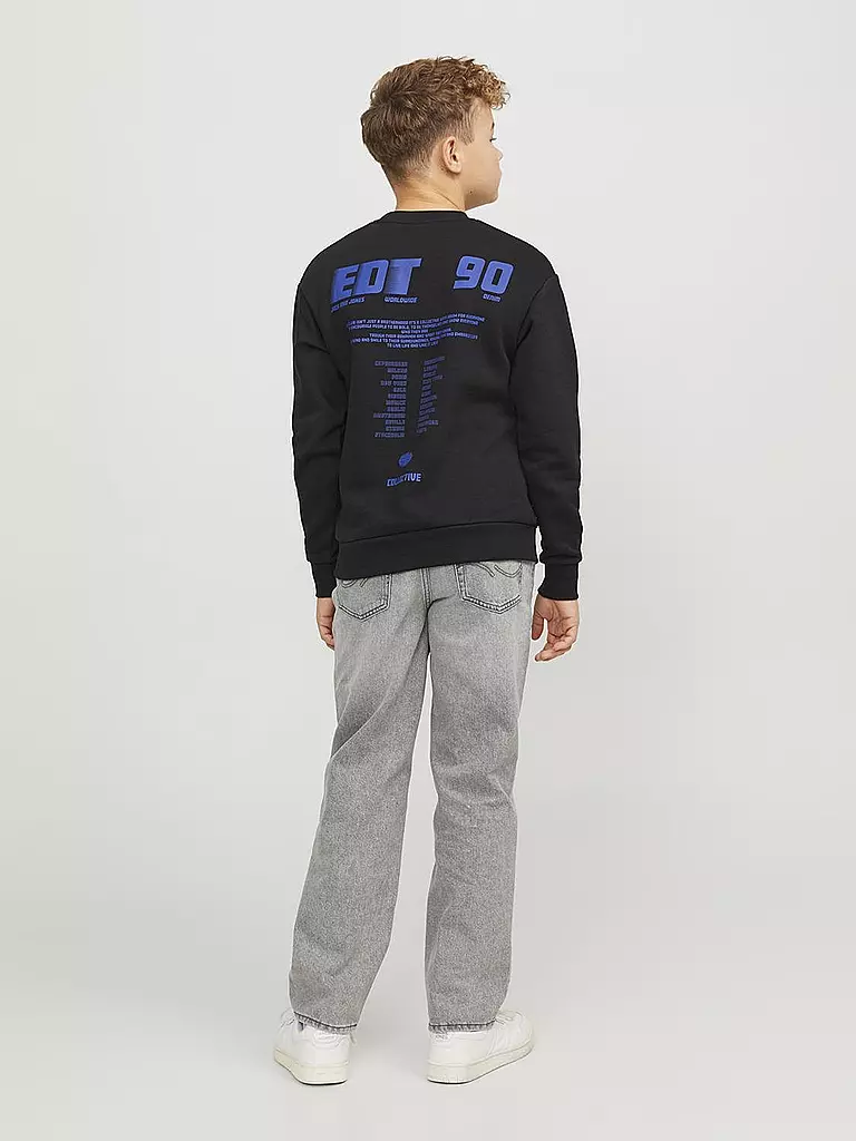 JACK & JONES Jungen Jeans JJICHRIS JJORIGINAL grau