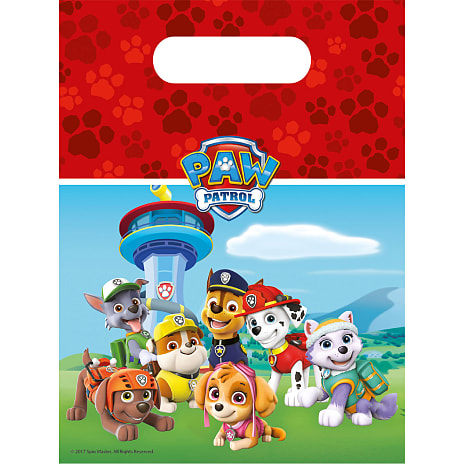 Paw Patrol festposer 16x23 cm 6-pak
