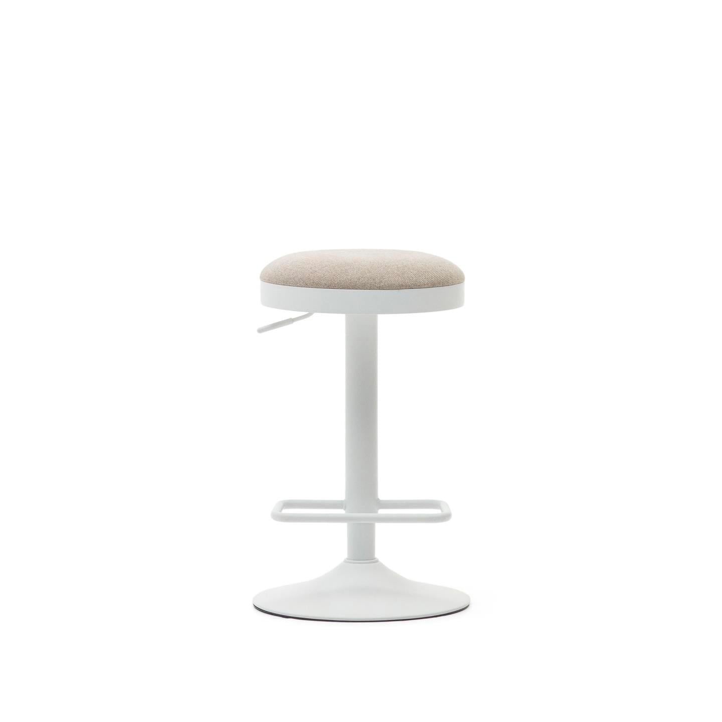 Kave Home Barhocker ZAIB beige/weiß