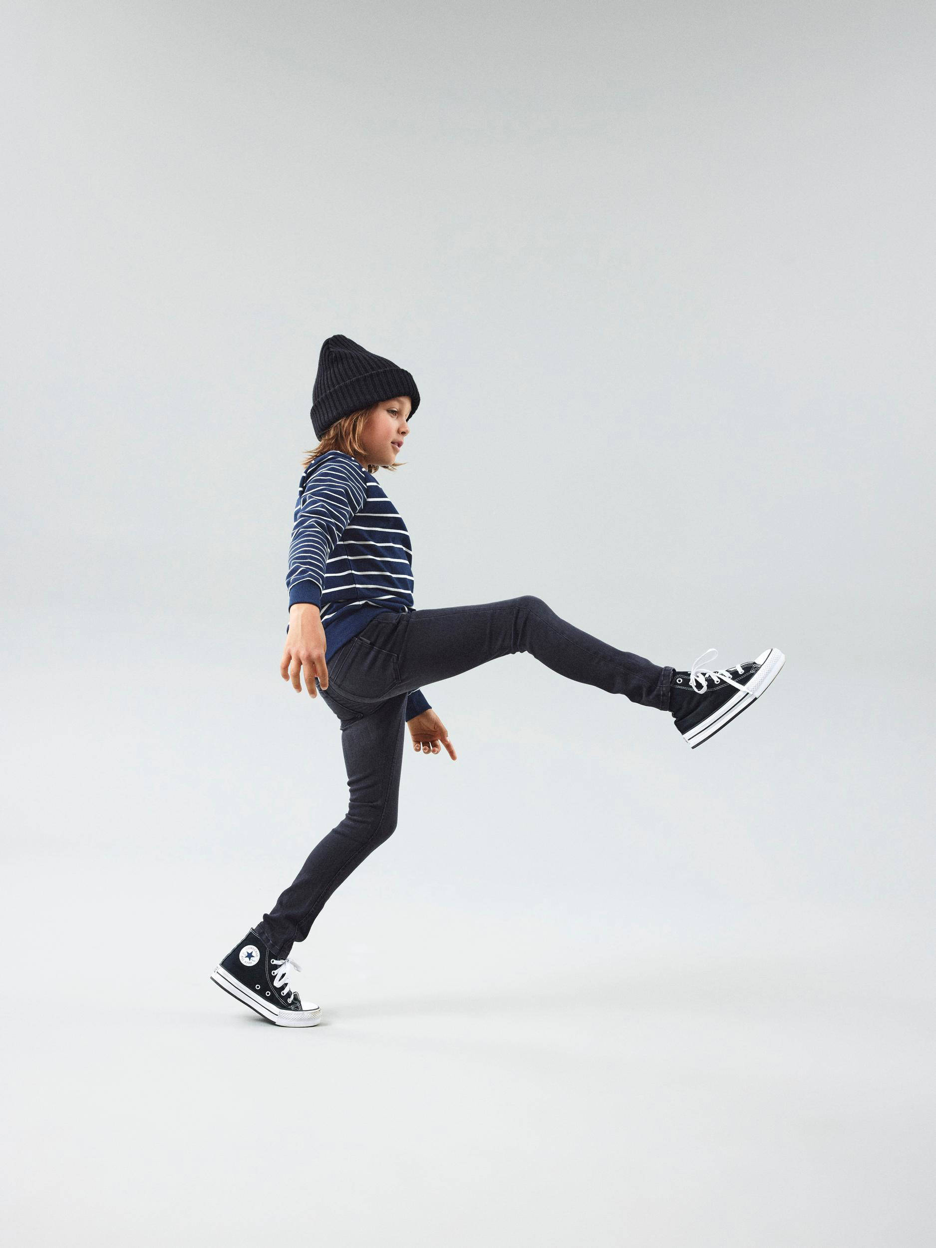 NAME IT slim fit jeans NKMSILAS black denim