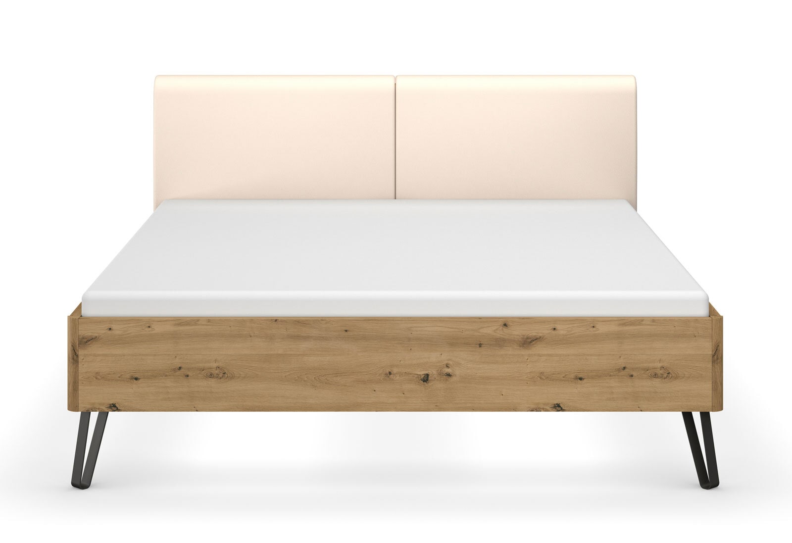 vito Bett SEAMO Artisan Eiche/ Champagner