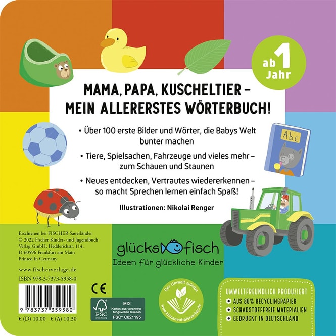 Glücksfisch - Meine 100 allerersten Wörter