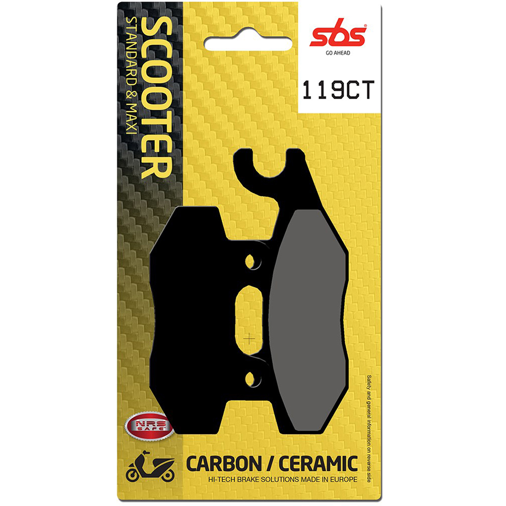 SBS - Plaquettes de frein 119CT (688)