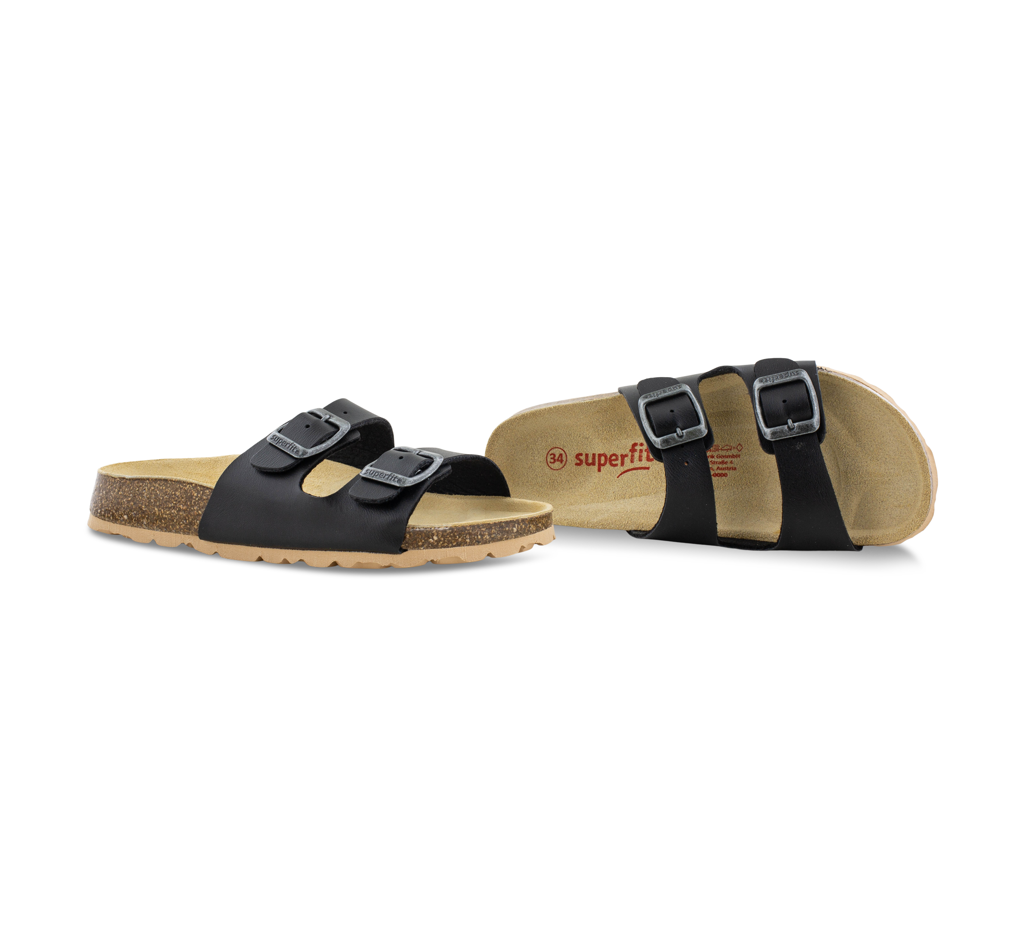 Superfit Fussbettpantoffel - Offene Hausschuhe