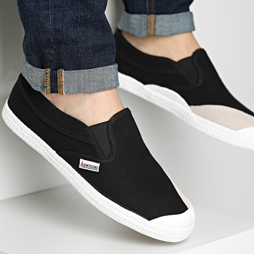 Baskets Slip On Canvas K212437 Black