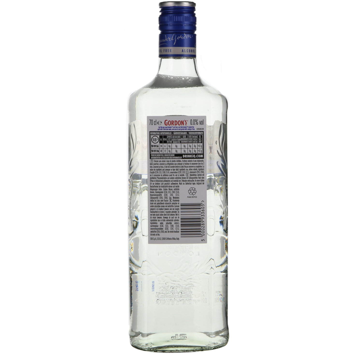 Gordon's Gin 0.0 alkoholfrei -70cl