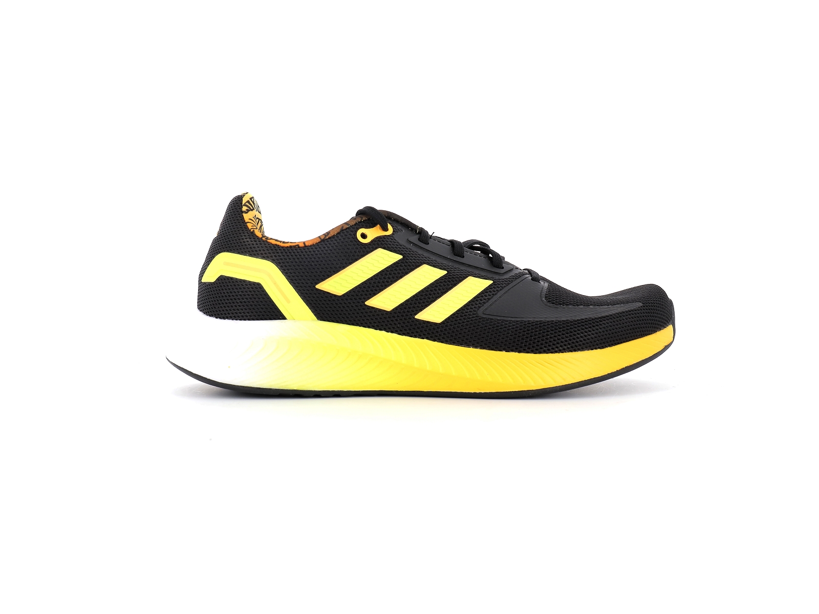 Adidas-GW3670 Synthétique Noir Jaune