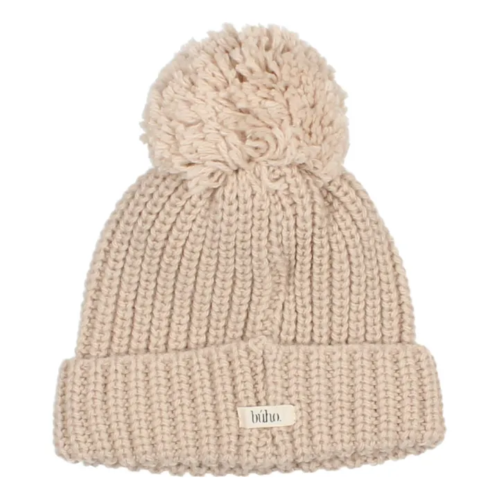 Búho Bonnet Pompon | Ecru