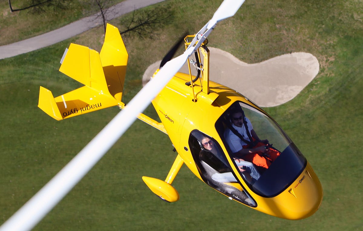 Tragschrauber Rundflug München